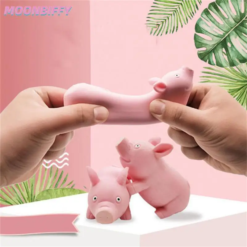 

Shapeable Pig Squeeze Toy Antistress Animal Decompression Toys Fidget Toys Kawaii Animal Healing Stress Hand Vent Toy Squishy