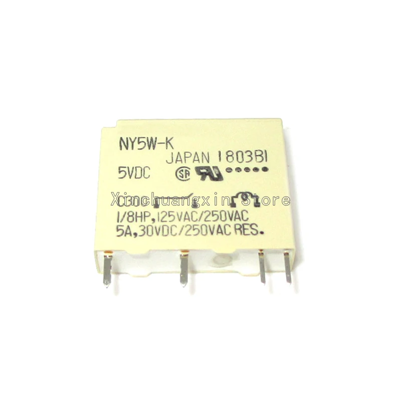1 шт. NY5W-K 5 В NY12W-K 12 постоянного тока NY24W-K DC24V 5A4 контакты оригинальное реле