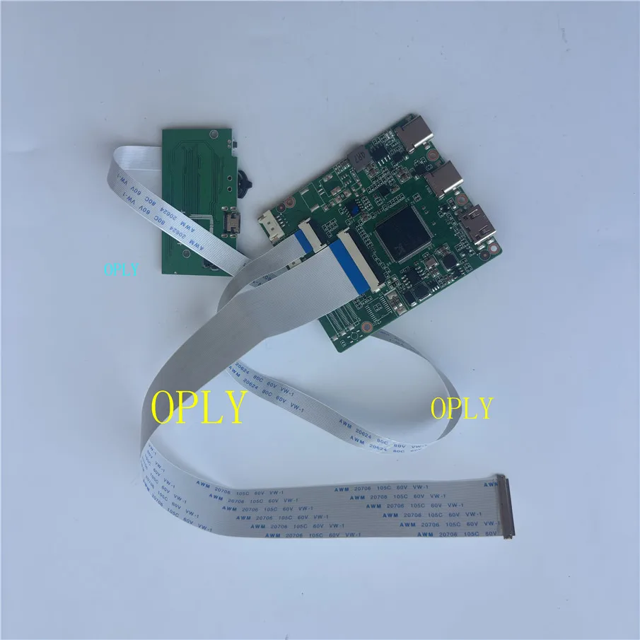 Фото Совместимая с mini HDMI сенсорная панель Type-C для драйверной платы NV156FHM-T05 NV156FHM-T06 NV156FHM-T07 NV156FHM-T0A, 1920X1080, 15,6 дюйма, LED №1