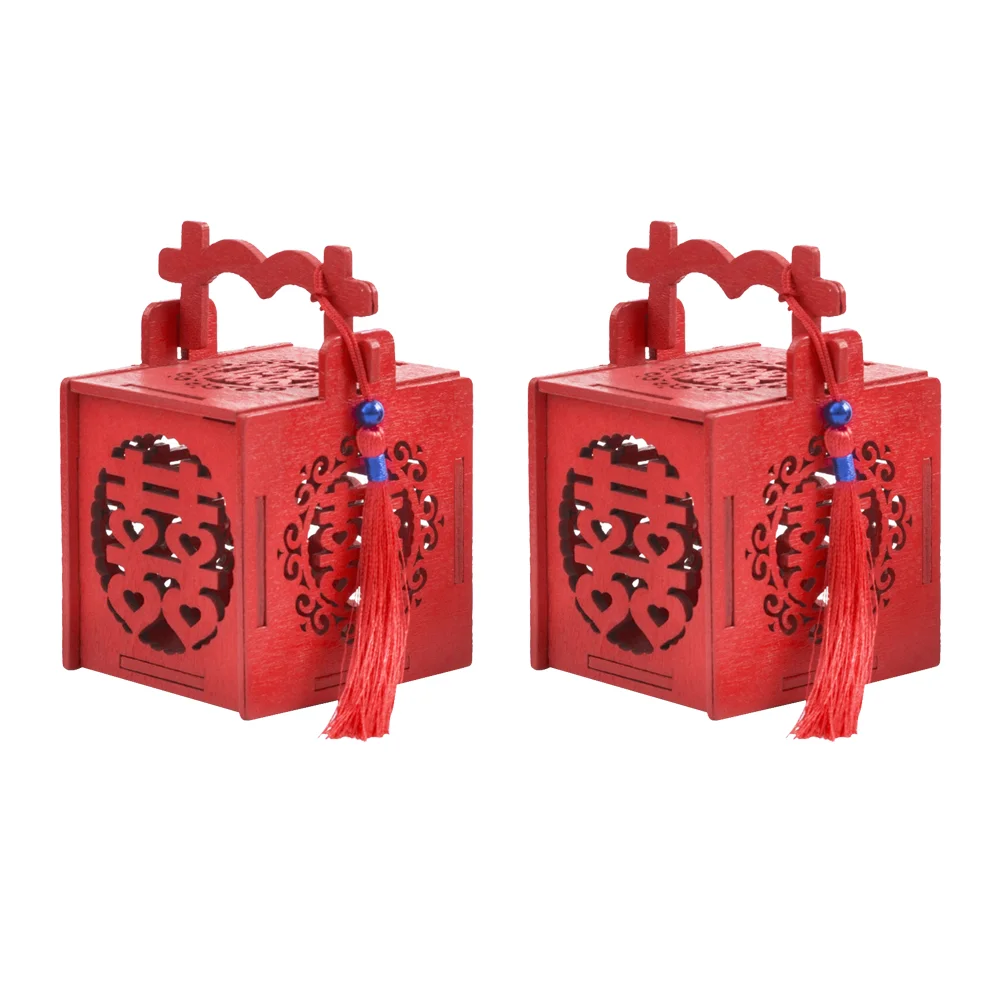 

Candy Wedding Boxes Box Chinese Gift Case Favors Favor Wooden Party Wrap Chocolatered Guests Casex Favours Containervalentines