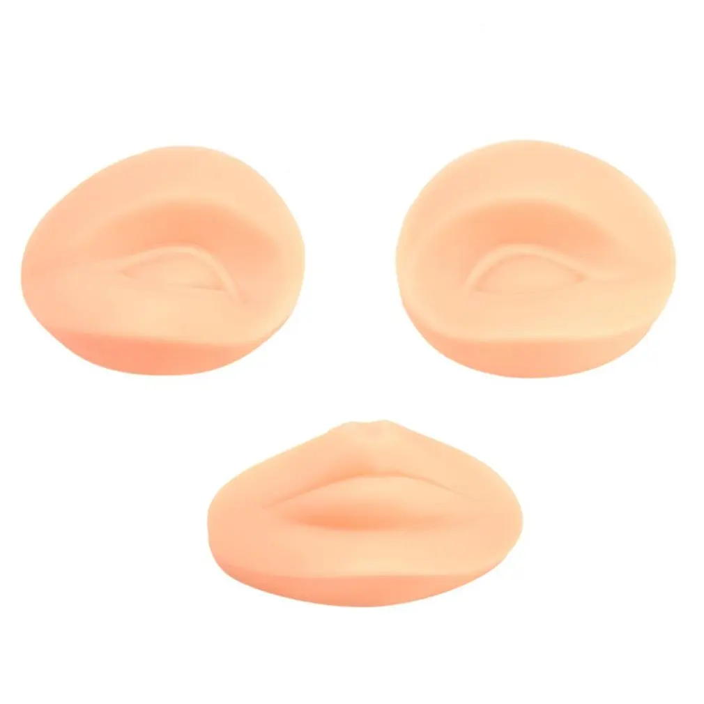 

Practice Skin Small Silicone Simulation Practice Embroidered Eyebrow Practice Leather Novice