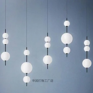 Современные светодиодные подвесные светильники, подвесной светильник, подвесной светильник в виде тыквы для ресторана, кафе, бара, спальни, кухни, столовой, стеклянный Декор