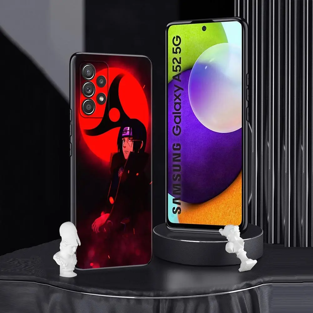 Чехол для телефона с аниме Акацуки Наруто Samsung Galaxy A12 A 12 A52 A51 A71 A72 A11 A13 A02s A02 A32 A31 A21s