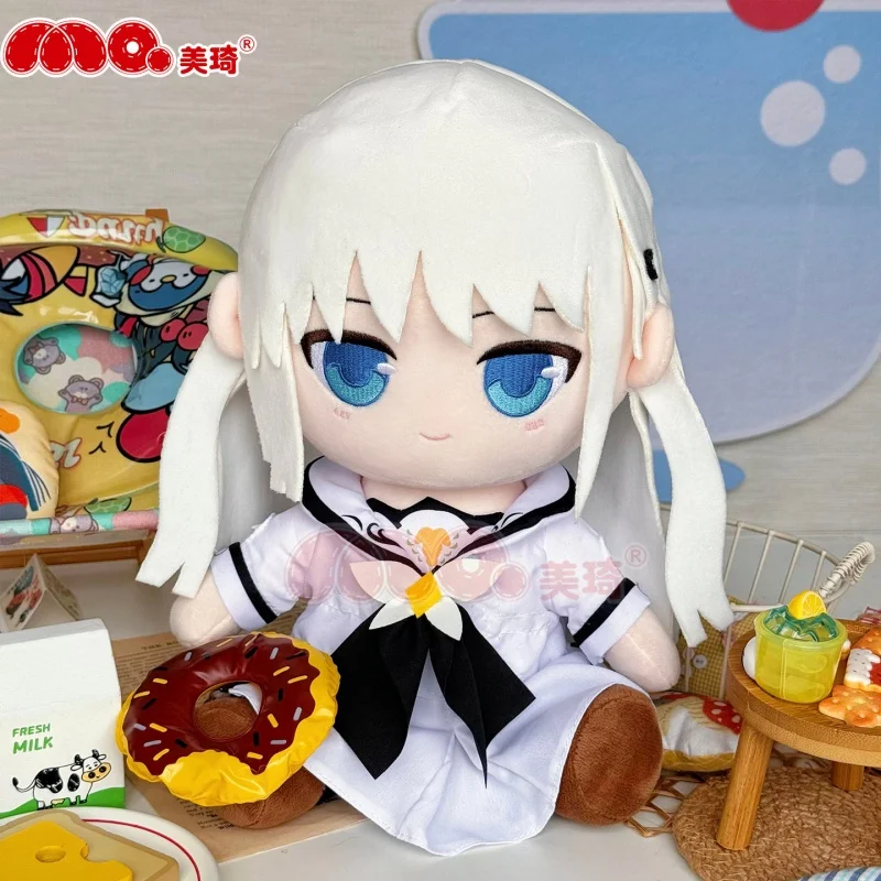 Фото Плюшевая хлопковая кукла Meiqi Anime, 30 см, Summer Pockets, Камомэ Кушима, Цумуги Вендерс, милая декоративная подушка, коллекционный подарок. №5