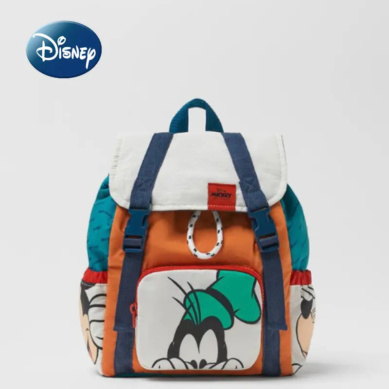 

Disney 2022 New Children's Backpack Cartoon Cute Children's Schoolbag Luxury Brand Fashion Trend Drawstring Women's Backpack