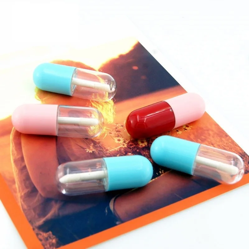 

10pcs 3ml Lip Gloss Lip Glaze Tube Mini Cute Capsule Lipstick Tube Empty Lipgloss Tube DIY Cosmetic Containers Wholesale