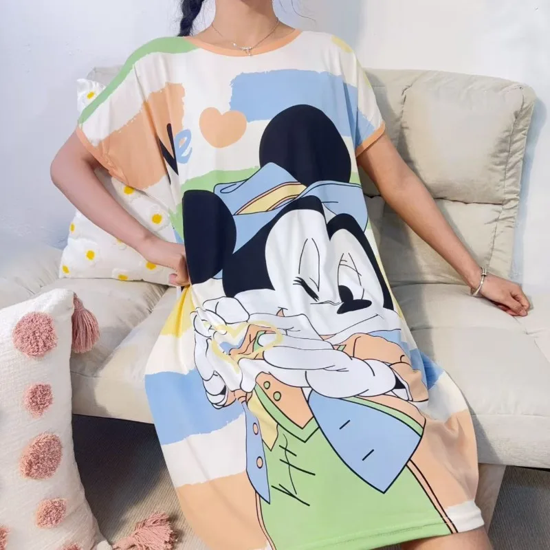 Женское летнее платье MINISO с Микки Маусом и Минни