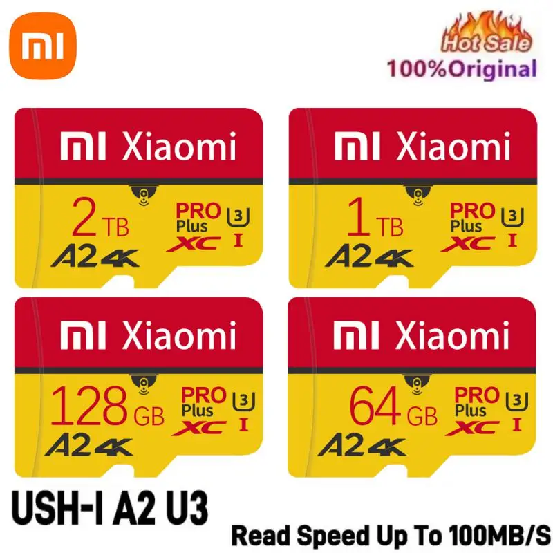 Карта памяти Xiaomi A2 класс 10 512 ГБ 128 V30 U3 Micro TF флеш-карта SD 256 флэш-память для