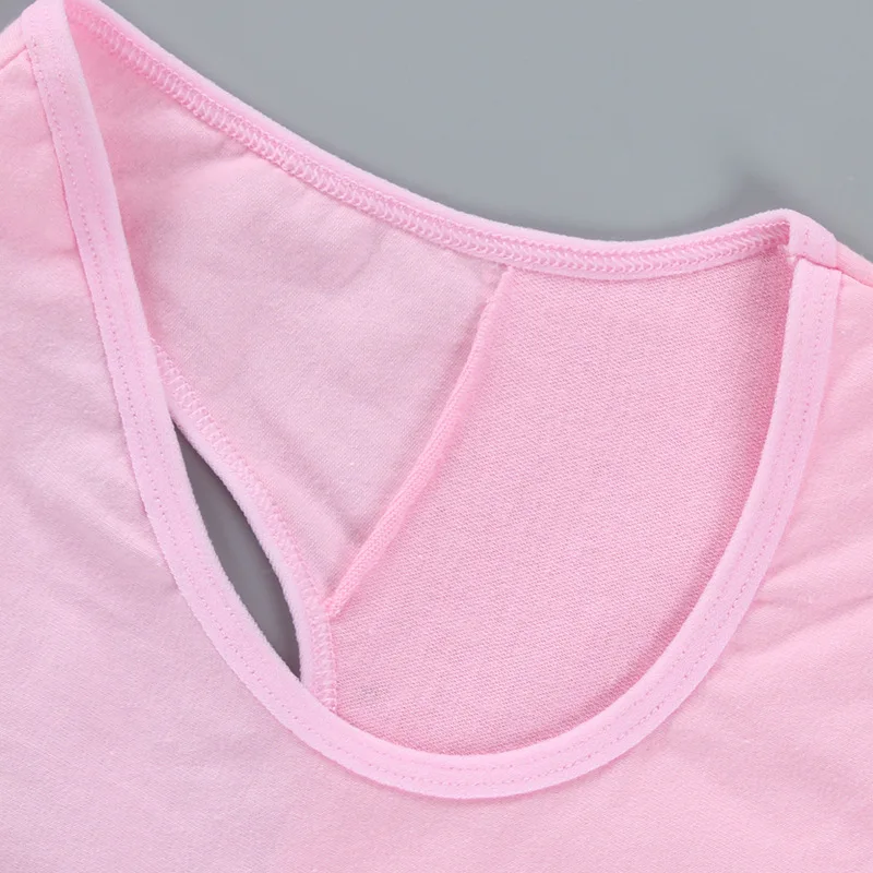 Хлопковый тренировочный бюстгальтер для девочек-подростков жилет подростков