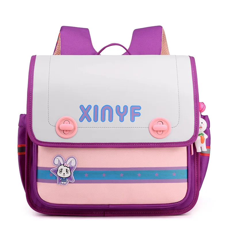 Водонепроницаемый школьный ранец для начальной школы, Детский Большой ортопедический дорожный рюкзак для девочек