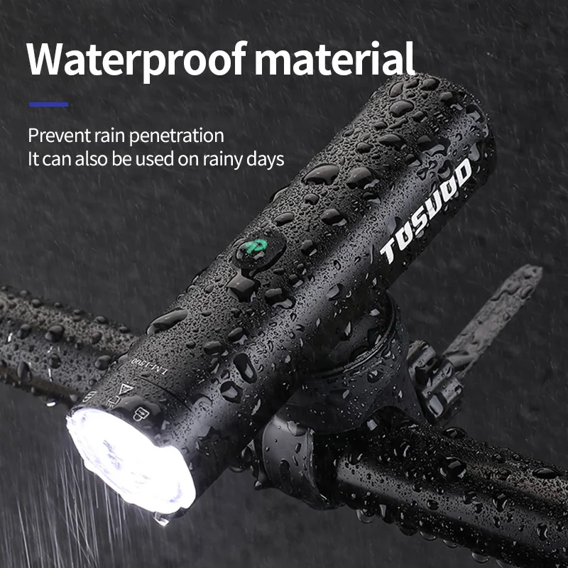 Необходимая деталь для ночной езды на велосипеде TOSUOD: Яркая модель с USB