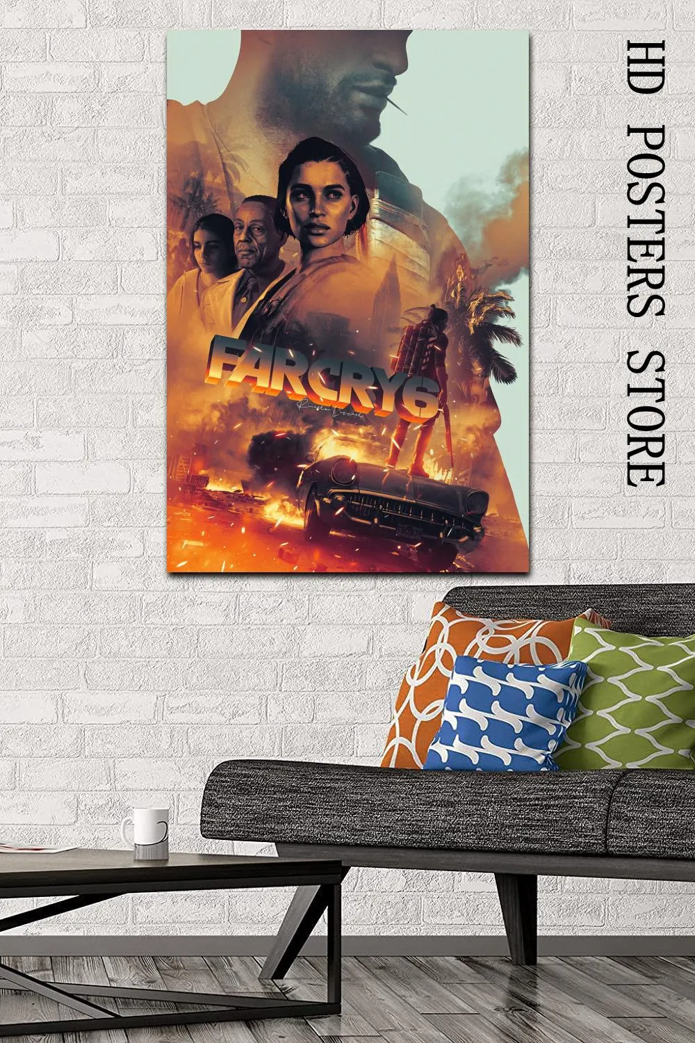 Картина на холсте для видеоигр 5/4/3/2 дюймов