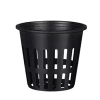 40pcs planting net cup portable hydroponic soilless container mesh basin for dorm office home