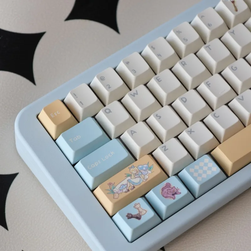 Alice PBT Клавиши Вишневый профиль