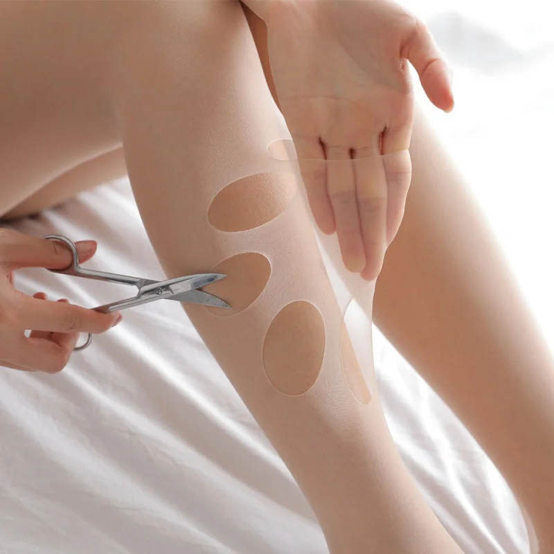 Японские чулки Jifan 2023 весна-лето WeChat 5D тонкие шелковые незатягивающие с