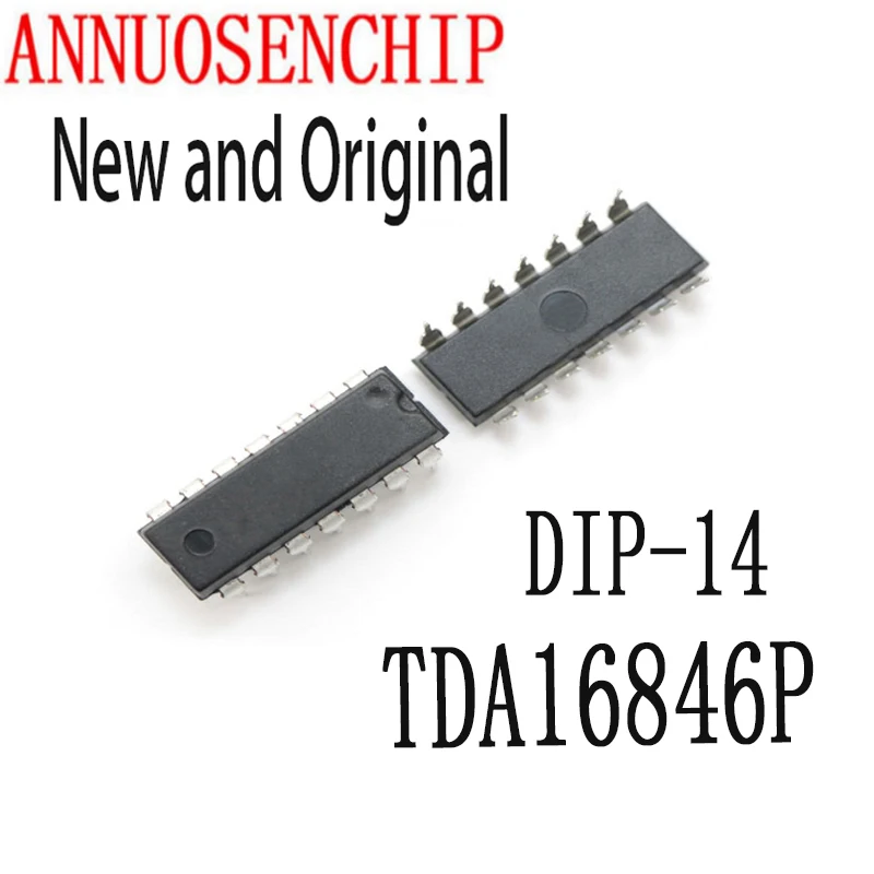 10 шт новые и оригинальные DIP-14 TDA16846-2P DIP14 TDA16846 DIP TDA16846-2 P TDA16846P
