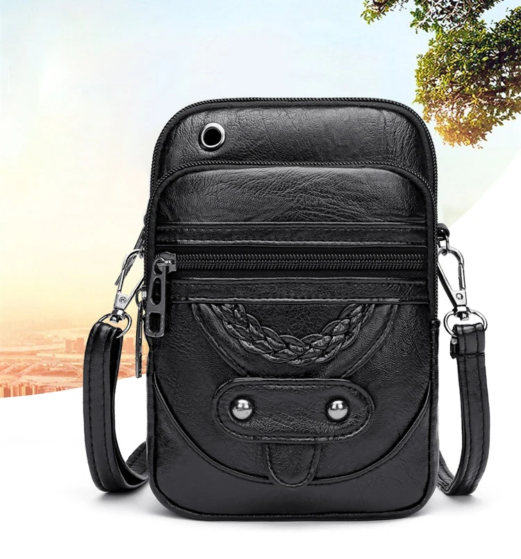 

Новые модные женские сумочки, винтажный женский кошелек для сотового телефона, маленькая сумка через плечо, женская сумка, Лидер продаж