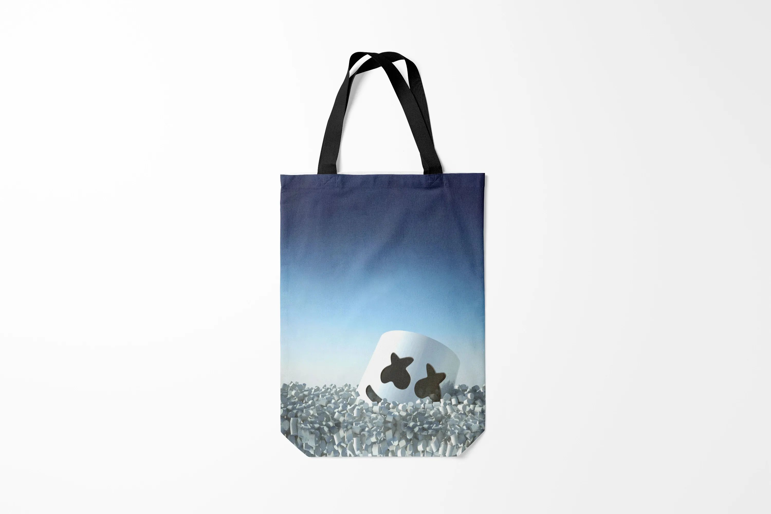 Сумка-шоппер / 31х42 см Разная музыка Клубная Marshmello |