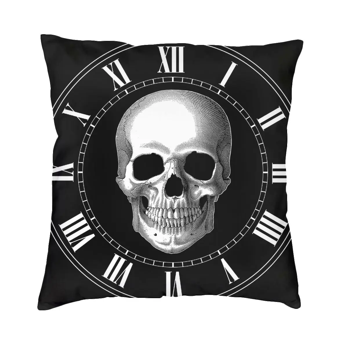 

Skull Pillowcase Printing Polyester Cushion Cover Decoration Throw Pillow Case Cover Seat Square 40*40cm