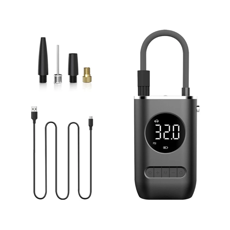 

Насос для шин, портативный воздушный компрессор psi, велосипедный насос, электрический воздушный насос для автомобильных шин и велосипедов с реальной фотографией,