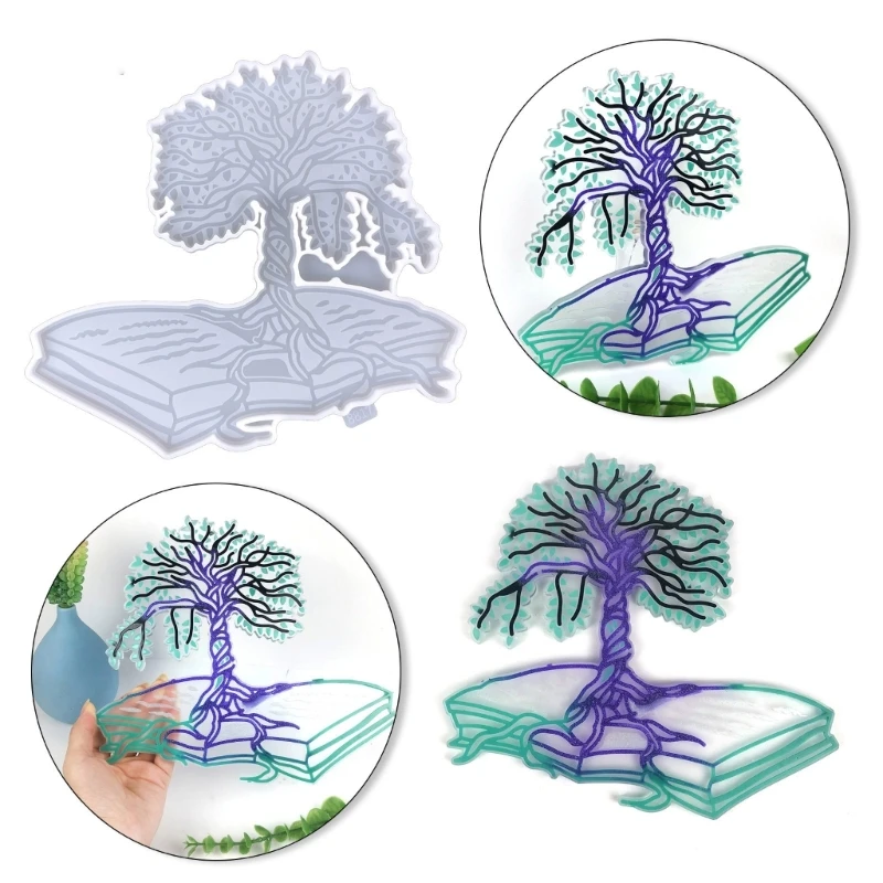 

Книжная страница эпоксидная смола, форма силиконовые формы «сделай сам» искусство настенное ремесло для дома жилой комнаты подвесные украшения