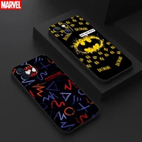 marvel avengers logo for apple iphone 13 12 11 pro 12 13 mini x xr xs max 5 6 6s 7 8 plus se2020 phone case black carcasa funda
