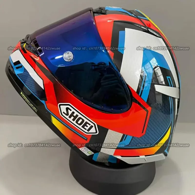 

Motorcycle Helmet Full Face Helmett X-Spirit III Brink Red White X-Fourteen Sports Bike Racing Helmet Motorcycle Helm