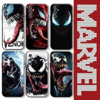 marvel venom comics cool for samsung a52 a72 4g 5g phone case back funda silicone cover carcasa soft