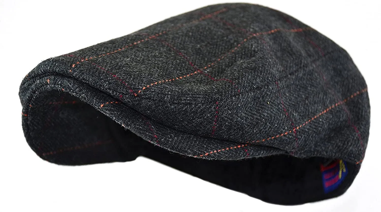 Мужская классическая твидовая Кепка Шерстяная кепка газетчика британская сезон