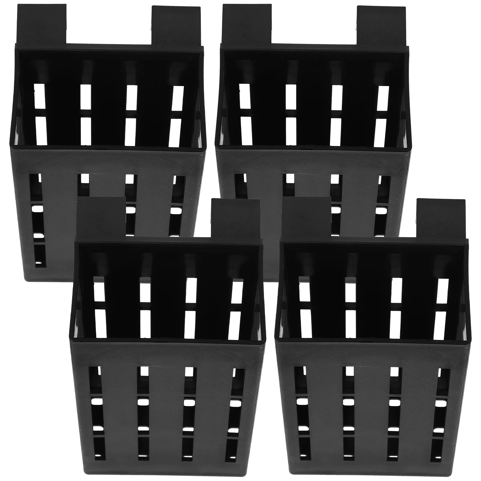 

4Pcs Aquatic Holder Hanging Aquatic Pot Plastic Aquarium Planter for Tank