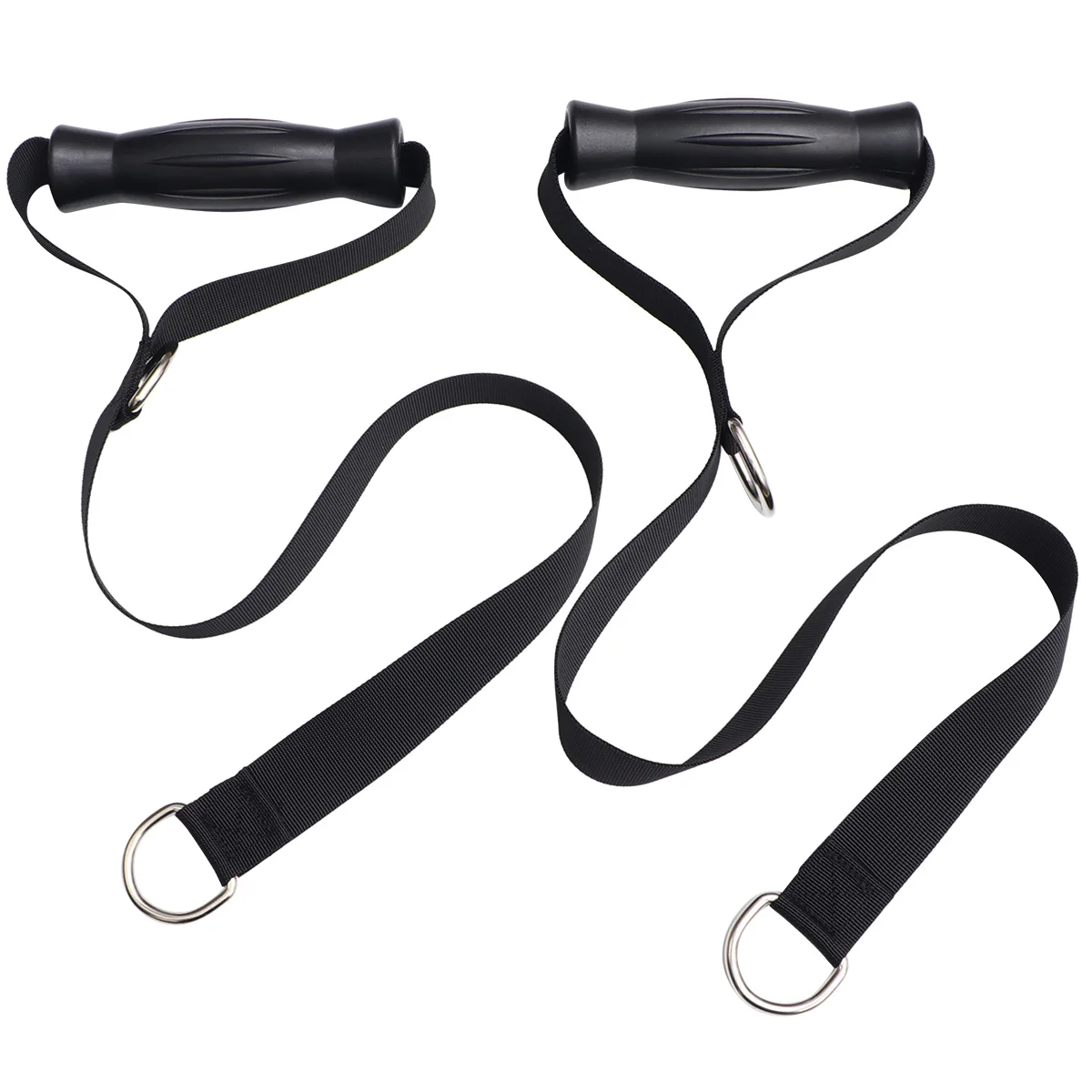 

Rope Handles Exercise Strength Training Tricep Attachment Bands Strap Trainning Fitness Rope， Arm Resistance Handle Ropes