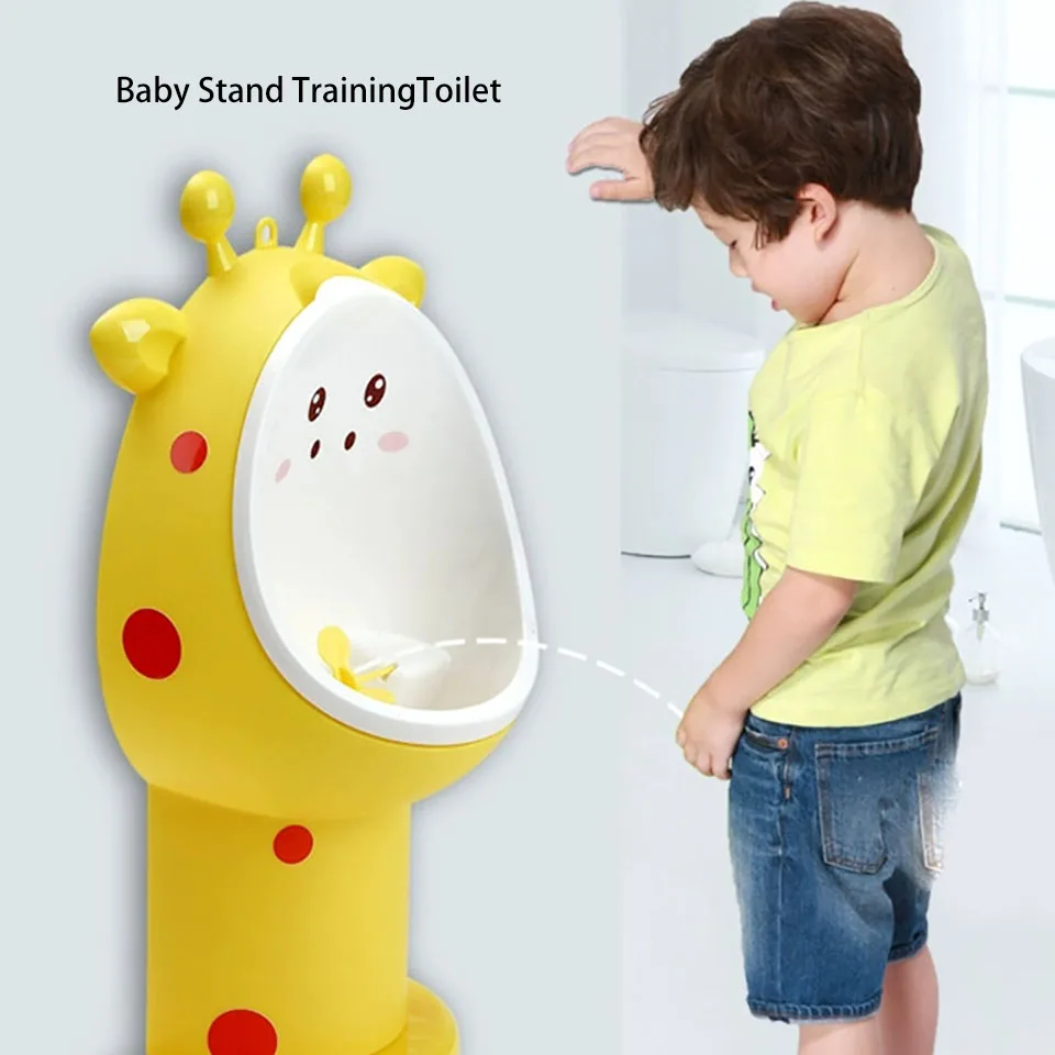 Детский тренировочный туалет для мальчиков, вертикальный писсуар, туалет для младенцев, малышей, настенный крючок, горшок