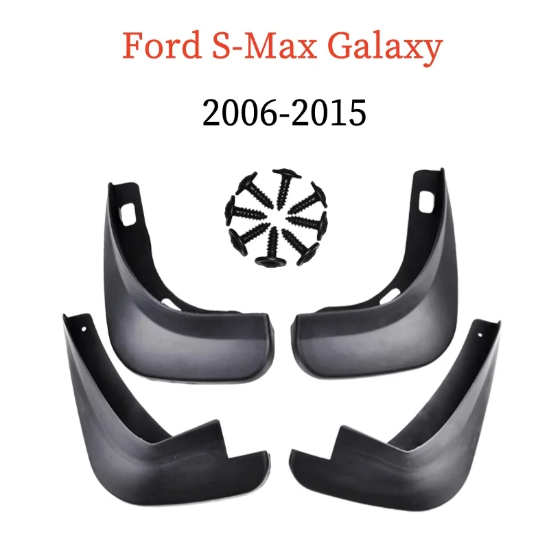 

4 шт. автомобильные брызговики для Ford S-Max Galaxy 2006-2015, брызговики на крылья, автомобильные аксессуары