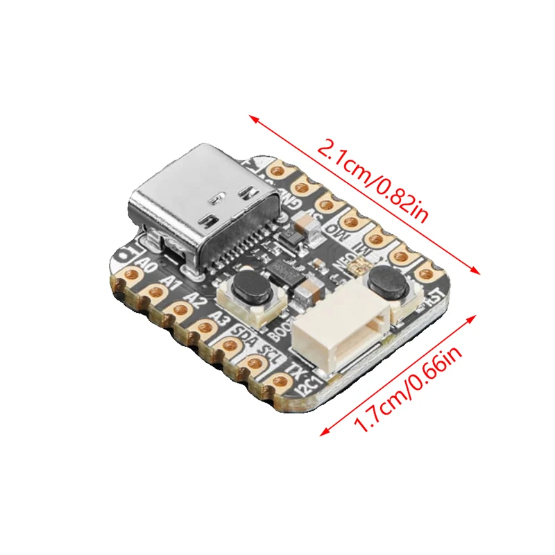 1 шт. 4900 QT Py RP2040 USB-разъем типа C можно использовать с Python или CircuitPython