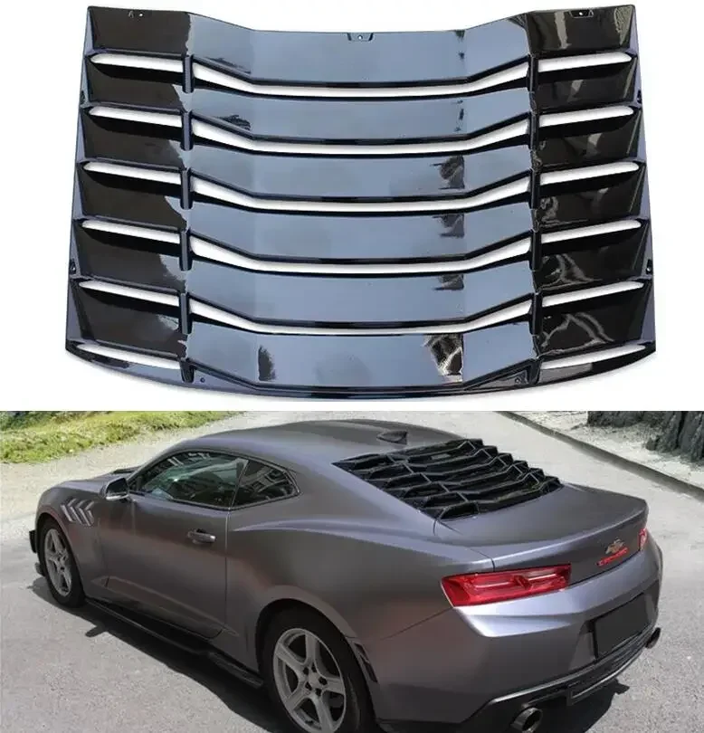 Для Chevrolet Camaro 2016 2017 2018 2019 2020 2021 2022 2023 декоративные жалюзи на заднее окно