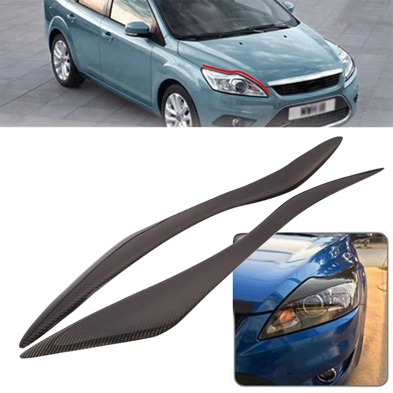 

2 шт., наклейки на автомобильные фары Ford Focus MK3 2012-2014