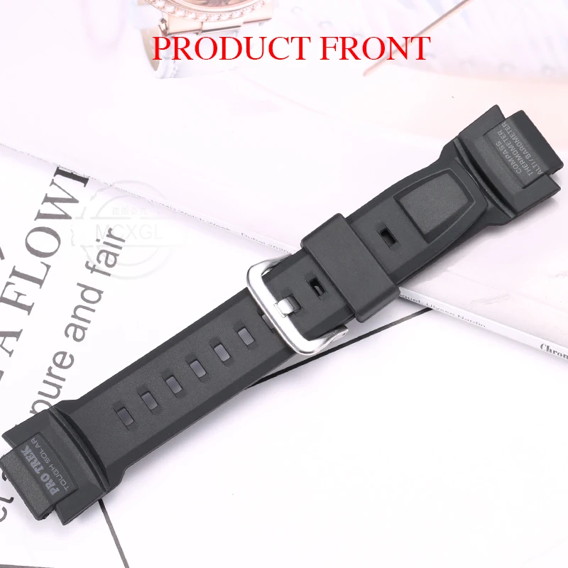 Resin Watch Band Suitable For CASIO PRG-270 Men Waterproof Rubber Strap  Bracelet Wristband Watch Accessories