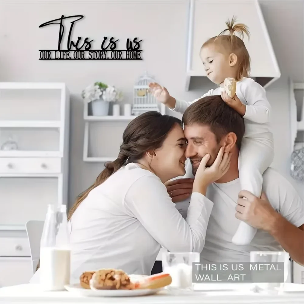 Набор Из Трех Металлических Настенных Художественных Деталей Креативная