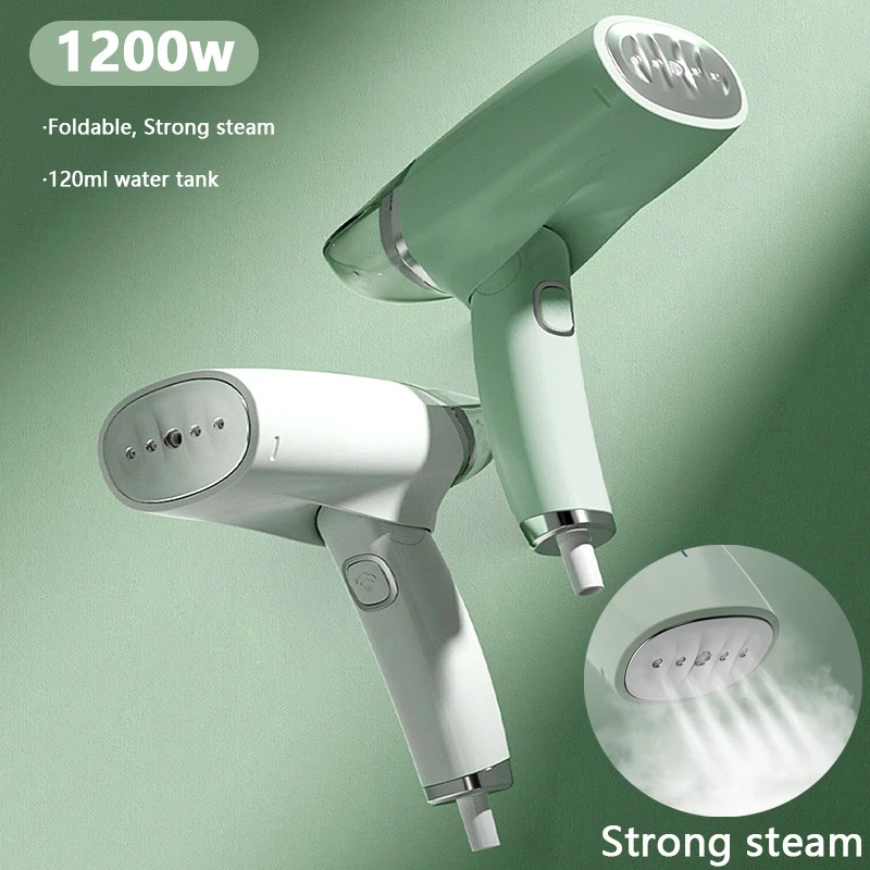 

800W Foldable Handheld Garment Steamer Electric Steam Ironing Machine Portable Steam Clothes Generator For Traveling