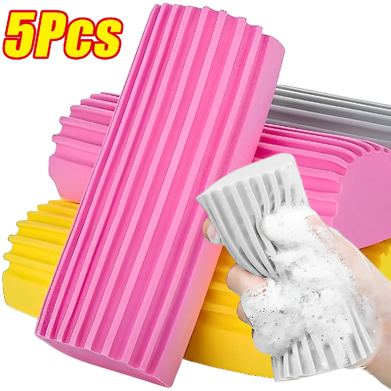

Damp Clean Duster PVA Sponge Reusable Car Detailing Wash Brush Duster for Blinds Glass Window Car Cleaning Tool Auto Accessories