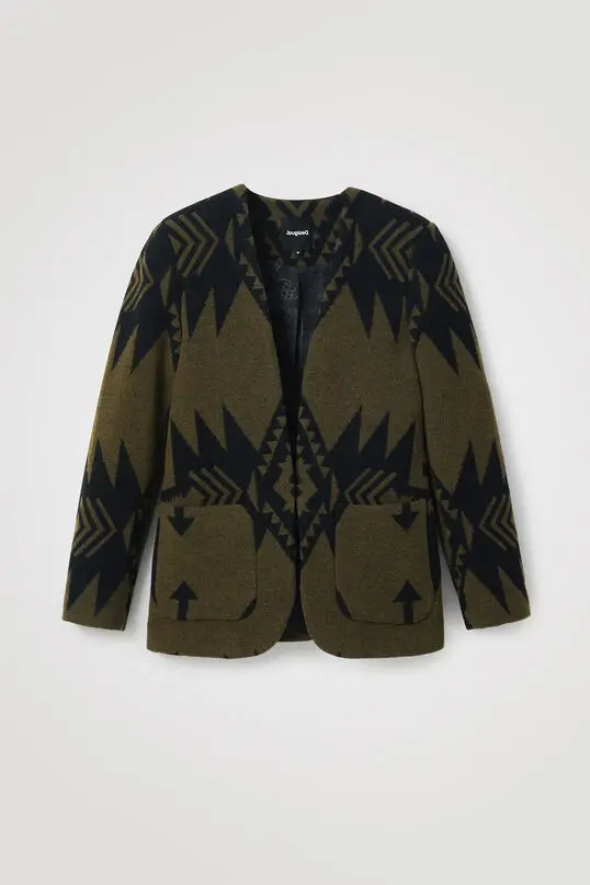 Новый стиль испанского персонализированного модного костюма из ткани с принтом |