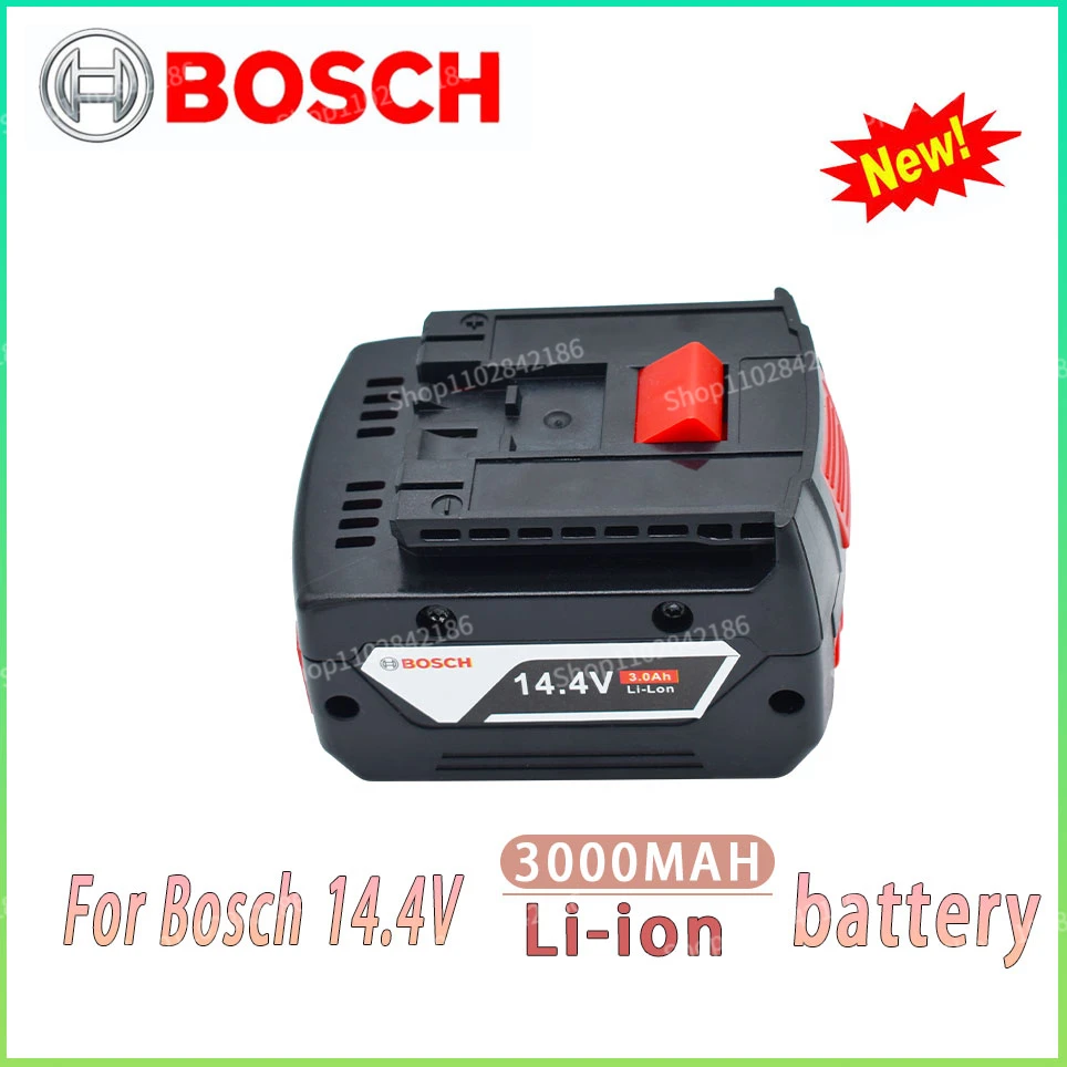 

BOSCH 14.4V 3000MAH Rechargeable Li-ion Battery cell pack for BOSCH cordless Electric drill screwdriver BAT614G BAT607 BAT607G