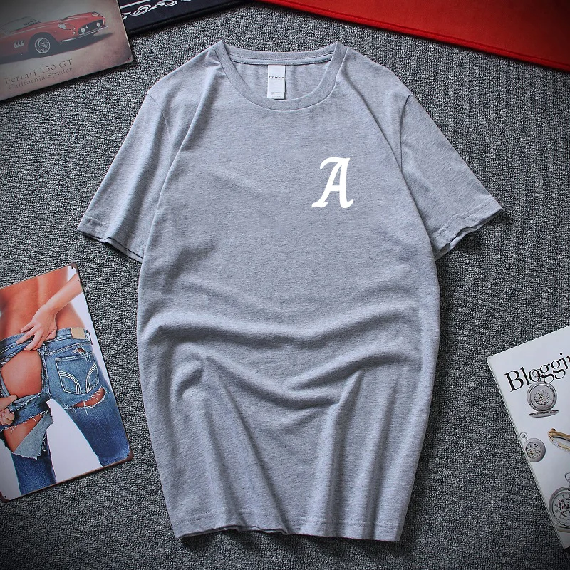 

Summer Solid Color Men's T Shirt Short Sleeves Tops Fashion Sport Style Streetwear Cotton Clothing Blouse Oversized T Shirts Men