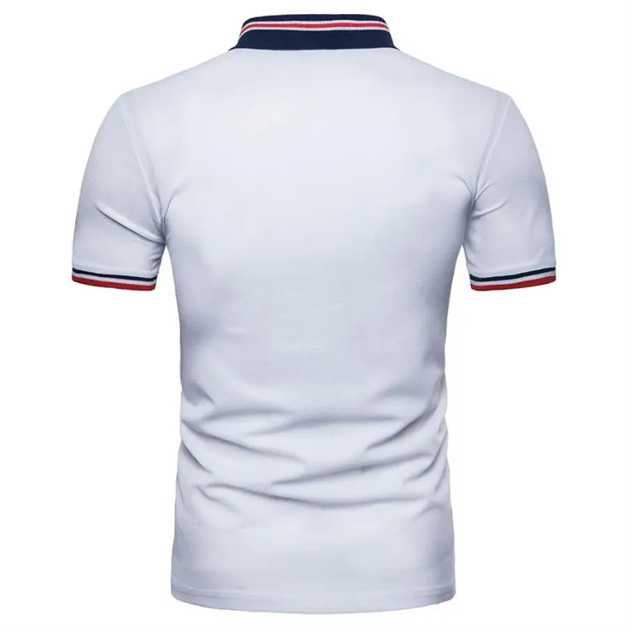 Кроп-топ мужской с коротким рукавом Классическая Дизайнерская одежда поло