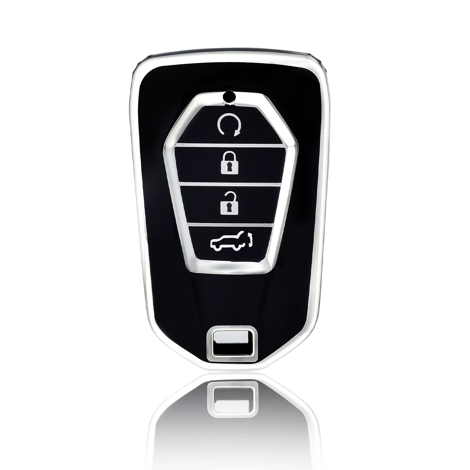 

Чехол для брелка для ключей ISUZU, 4 кнопки, для Isuzu X Series, DMAX, D-Max, X-Civic 2022, 2023