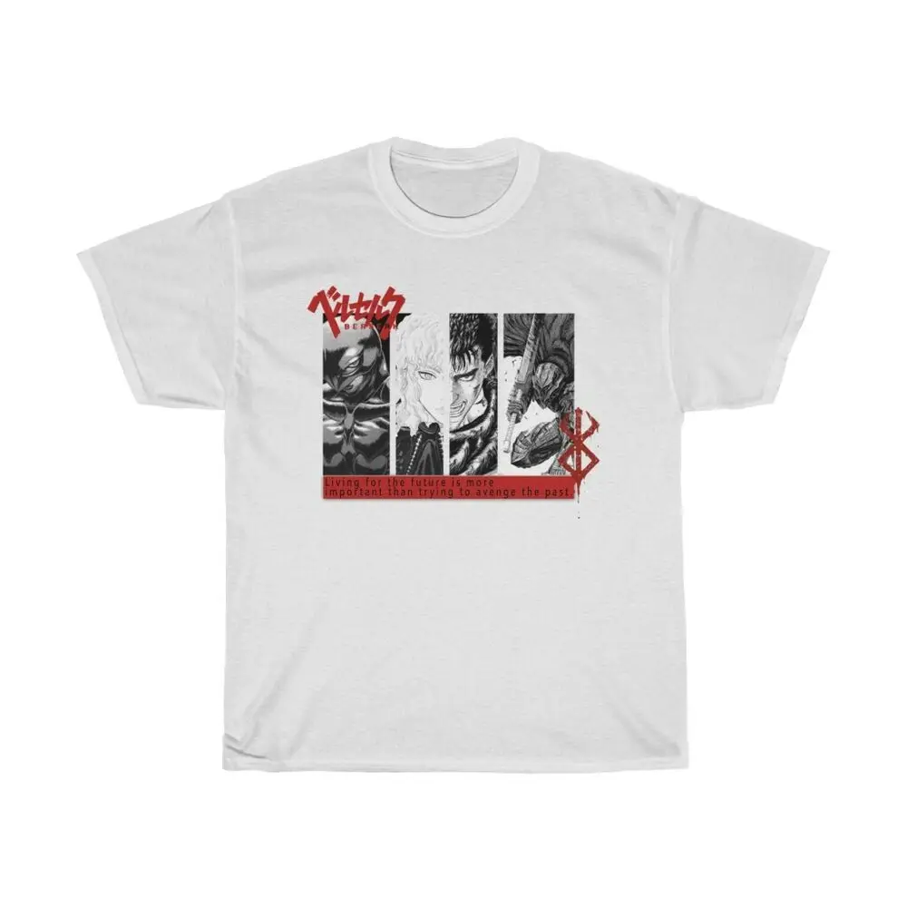 Футболка Berserk Guts Anime манга японская эстетичная футболка унисекс с цитатами от S до