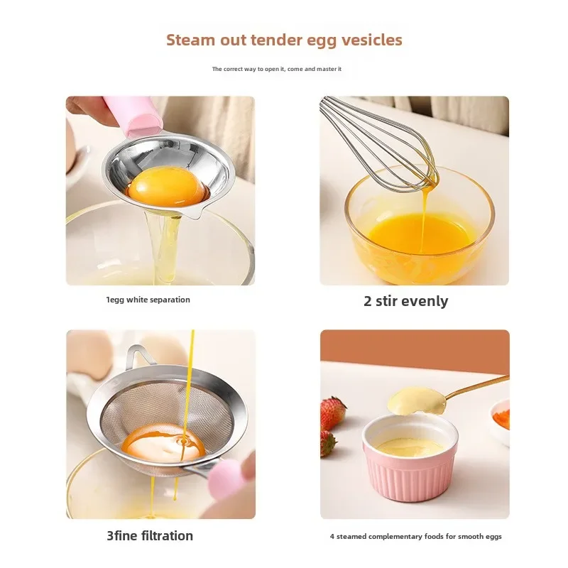 Ручной венчик из нержавеющей стали для взбивания сливок сепаратор яиц миксер
