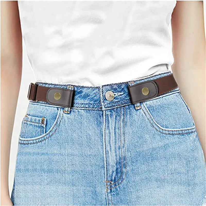 

Easy Belt Without Buckle Elastic Belts for Women Stretch Riem Men Jeans Cintos Extensible Kids Boys Girls Cinturon Mujer Magic