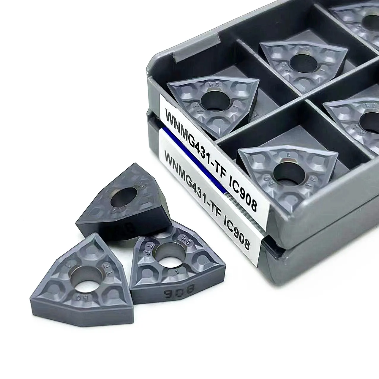 WNMG080404 WNMG080408 TF IC907/IC908 инструмент для наружной обточки WNMG431 WNMG432 карбидная вставка CNC режущий инструмент WNMG 080404 080408