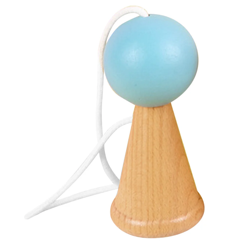 

Аксессуары деревянные игрушки Детский мастерский мяч кендама Повседневная игра координация упражнения интересная детская игра